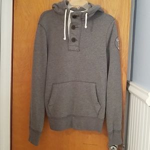 Hollister grey hoddie